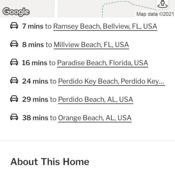 D'S Florida/Alabama Vacation Home Pensacola Exterior photo